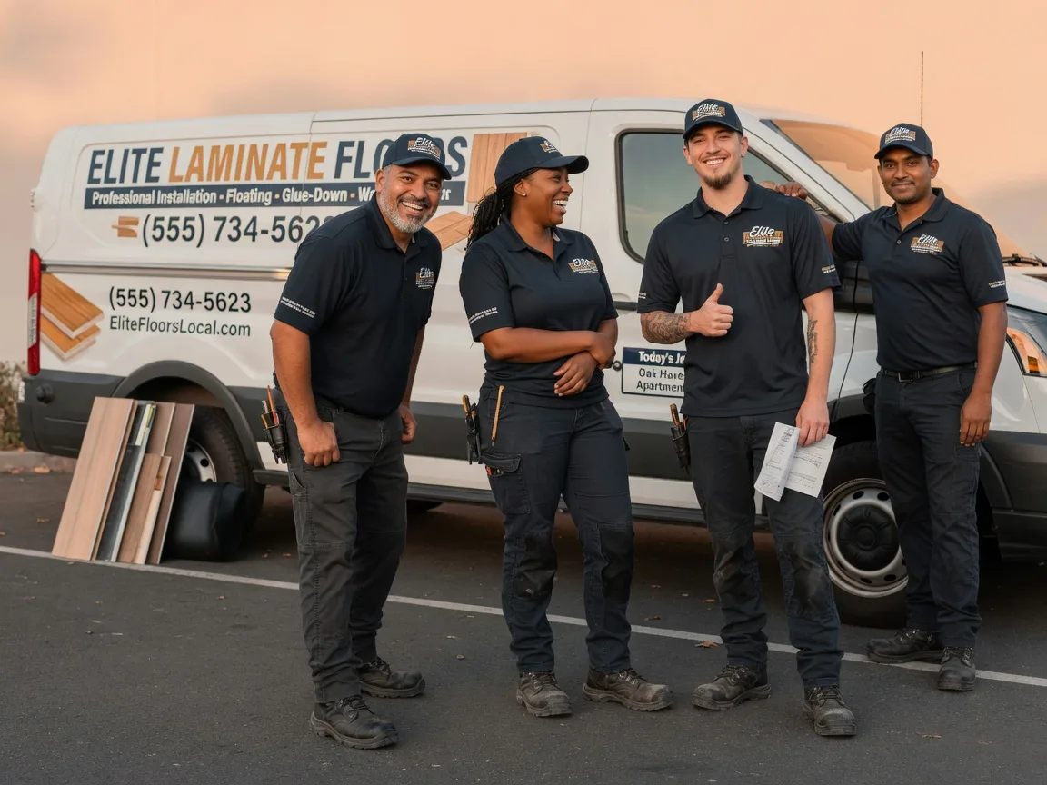 Laminate flooring installation company in Dacoma, OK